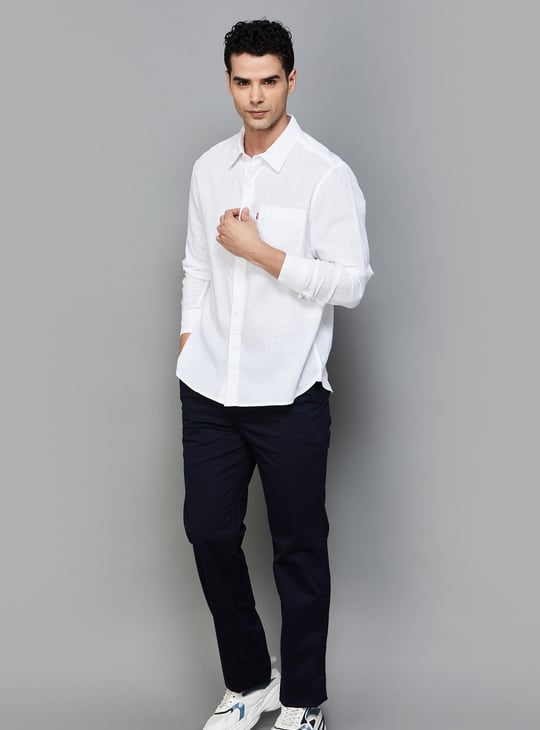 LEVI'S Solid Regular Fit Shirt