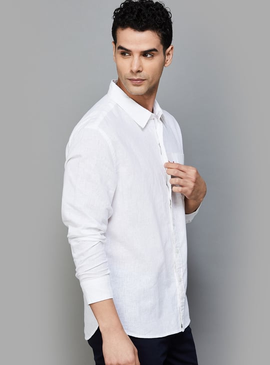 LEVI'S Solid Regular Fit Shirt