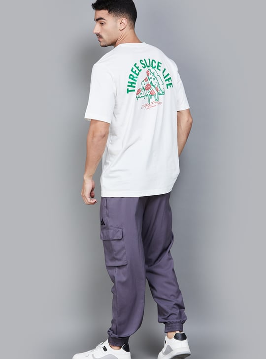 ADIDAS Back Graphic Print Oversized T-shirt