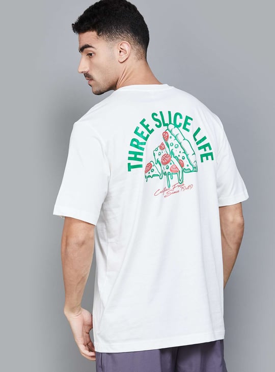 ADIDAS Back Graphic Print Oversized T-shirt
