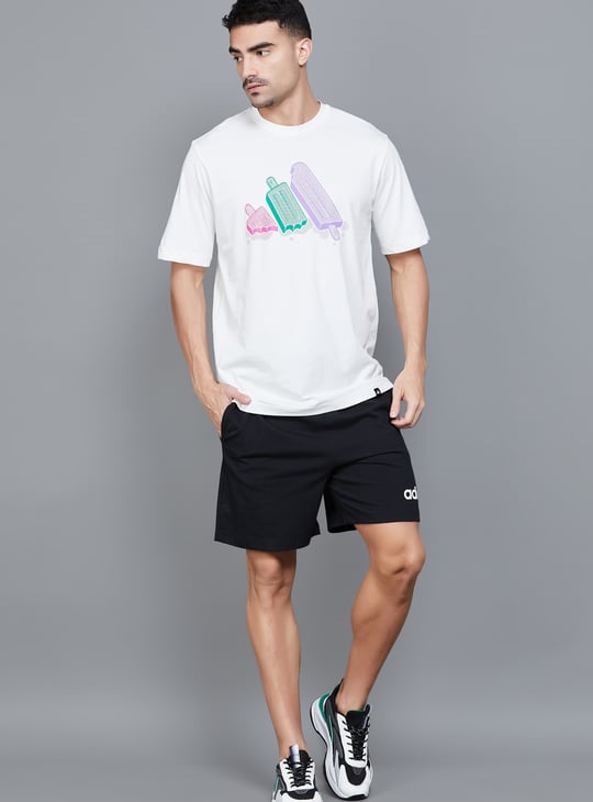 ADIDAS Graphic Print Oversized T-shirt