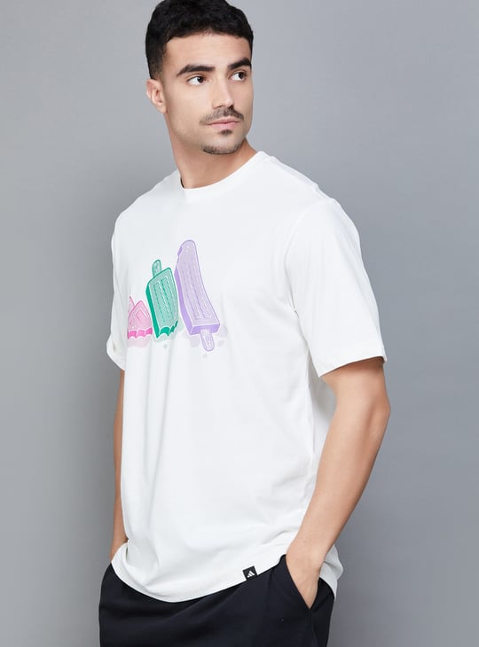 ADIDAS Graphic Print Oversized T-shirt