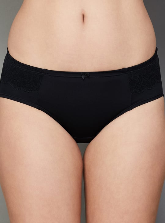JOCKEY Solid High Coverage Hipster Panties