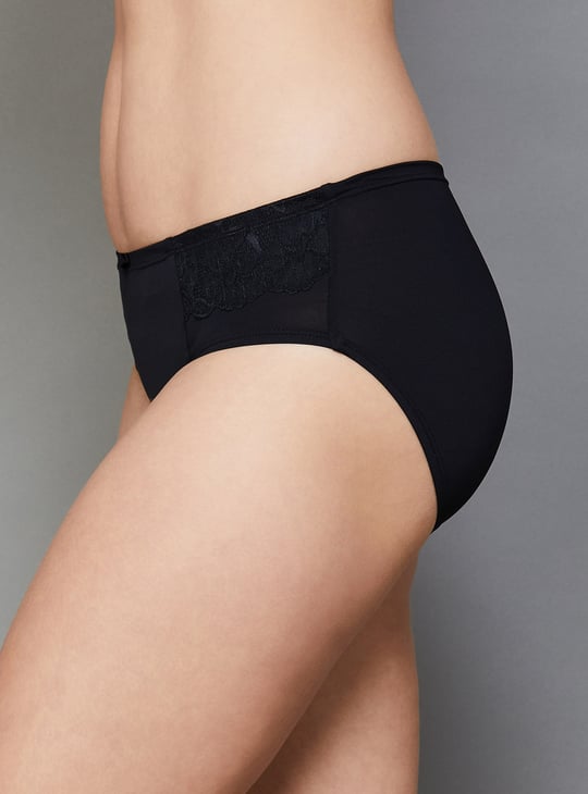 JOCKEY Solid High Coverage Hipster Panties