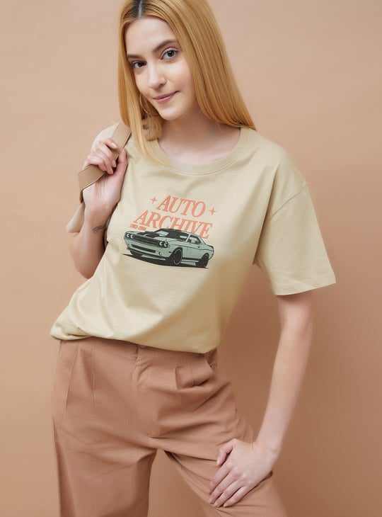 FAME FOREVER Graphic Print T-shirt