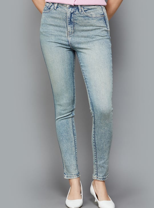 XPOSE Washed Slim Fit Jeans