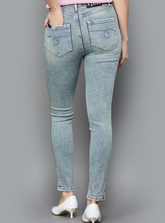 XPOSE Washed Slim Fit Jeans