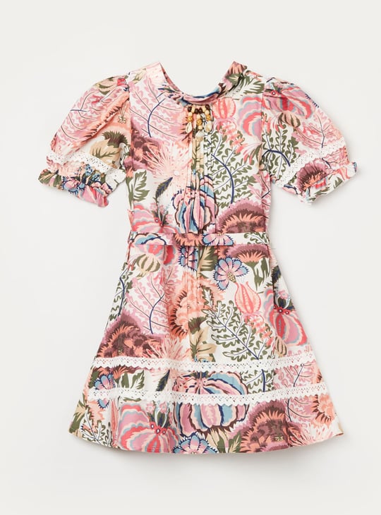 PEPPERMINT Girls Printed A-line Dress