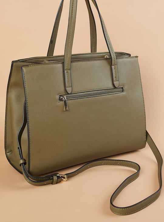 CODE Colourblock Handheld Bag
