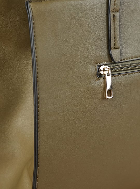 CODE Colourblock Handheld Bag