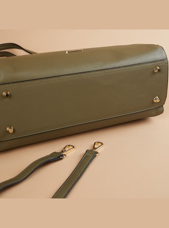 CODE Colourblock Handheld Bag