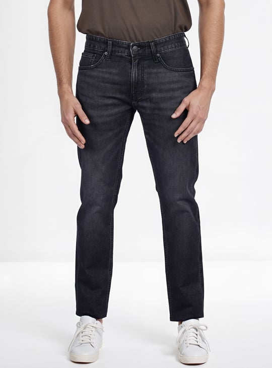CELIO Whiskered Skinny Fit Jeans