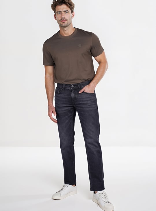 CELIO Whiskered Skinny Fit Jeans