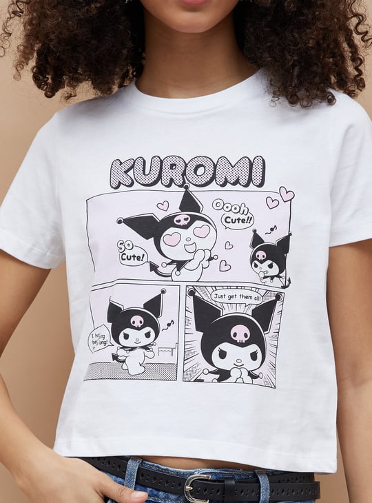 GINGER Kuromi Print T-shirt