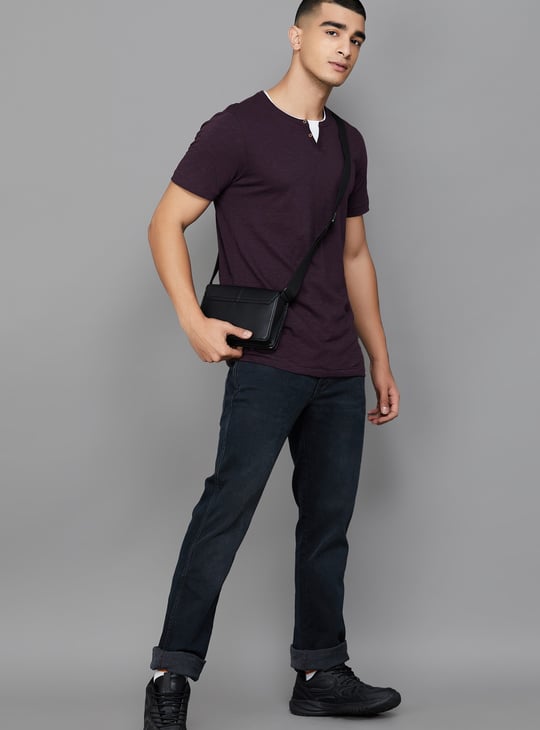 WRANGLER Solid Comfort Fit Jeans