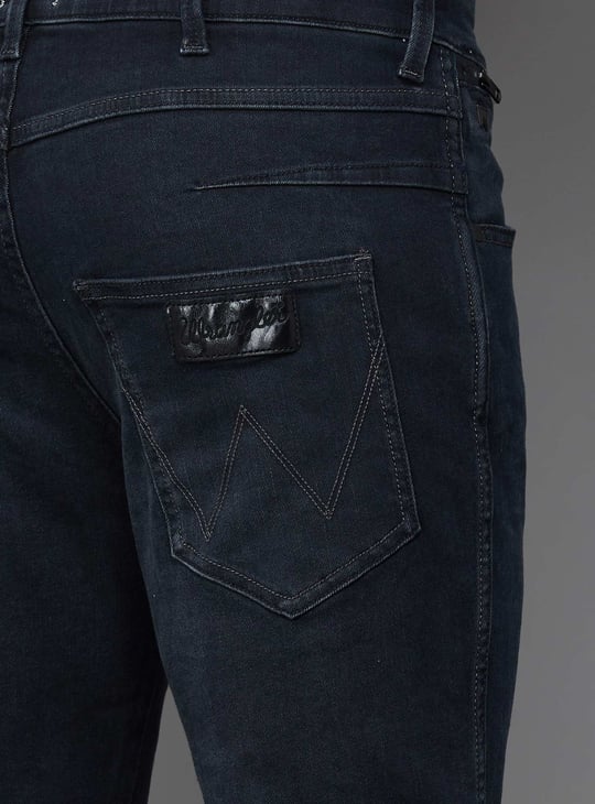 WRANGLER Solid Comfort Fit Jeans