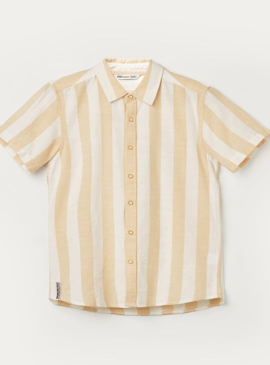 FAME FOREVER Boys Striped Shirt