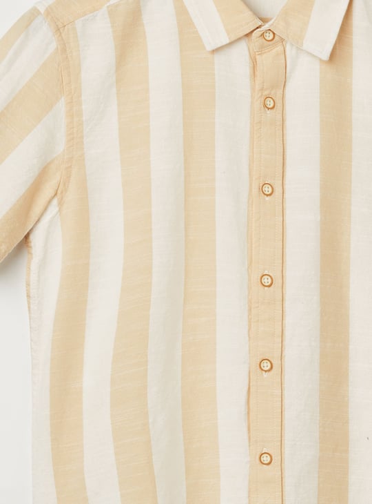 FAME FOREVER Boys Striped Shirt