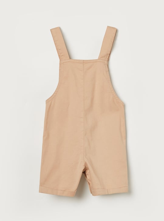 JUNIORS Boys Winnie the Pooh Print Dungaree with T-shirt