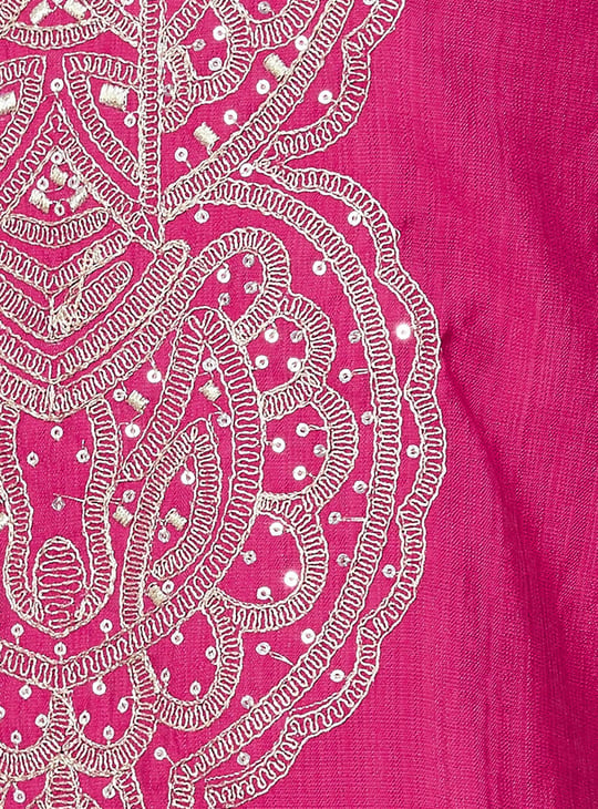 RANGRITI Embroidered Straight Kurta Set