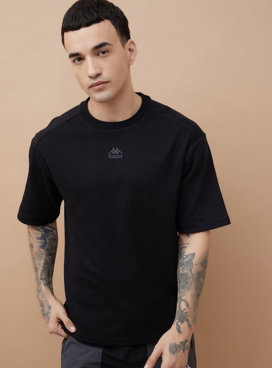 Buy KAPPA Textured Sports T-shirt from Kappa at just INR 1499.0