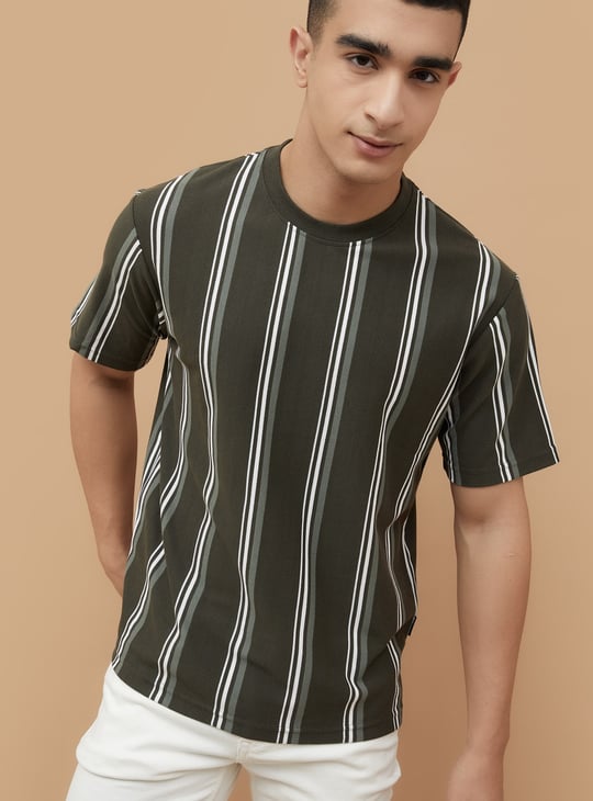 FAME FOREVER Striped T-shirt