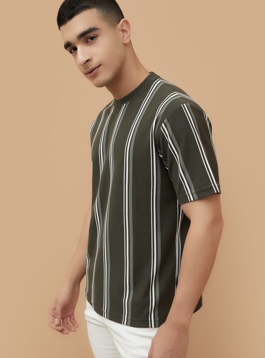 FAME FOREVER Striped T-shirt