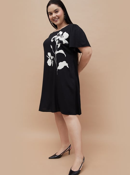 NEXUS Floral Print Shift Dress