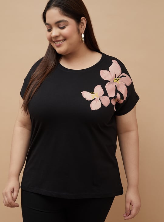 NEXUS Floral Print T-shirt