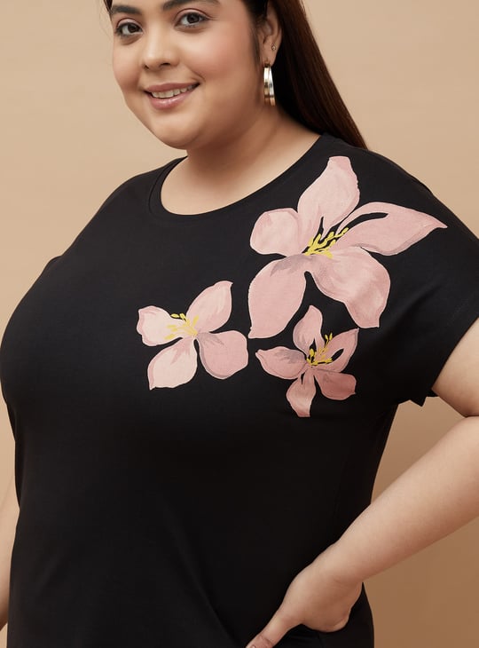 NEXUS Floral Print T-shirt