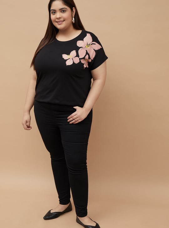 NEXUS Floral Print T-shirt