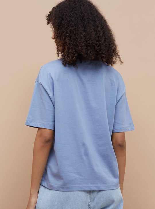 FAME FOREVER Solid T-shirt