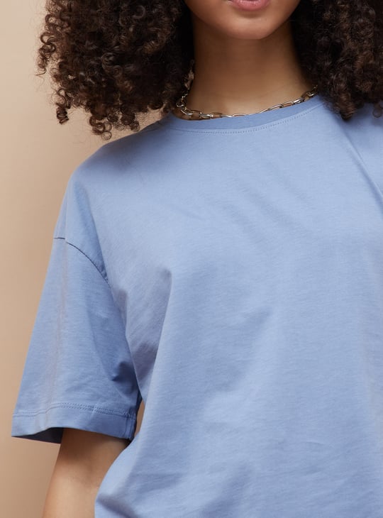 FAME FOREVER Solid T-shirt
