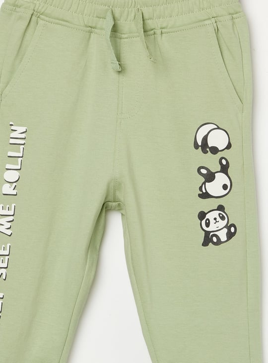 JUNIORS Boys Graphic Print Joggers