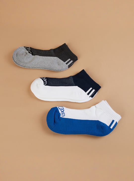 KAPPA Knitted Ankle-Length Socks - Pack of 3