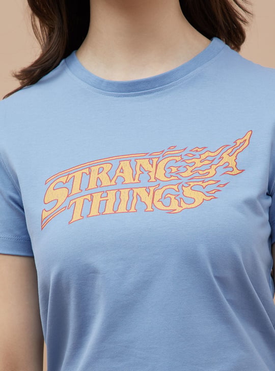 GINGER Stranger Things Print T-shirt