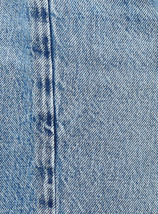 AMERICAN EAGLE Washed Barrel Fit Jeans