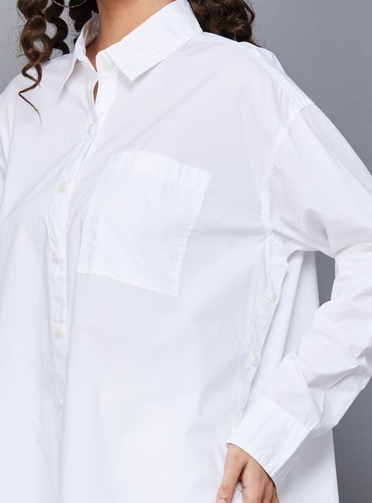 AMERICAN EAGLE Solid Shirt