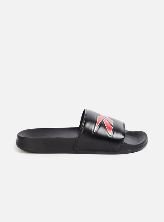 REEBOK Astrofoam Plus Logo Print Sliders