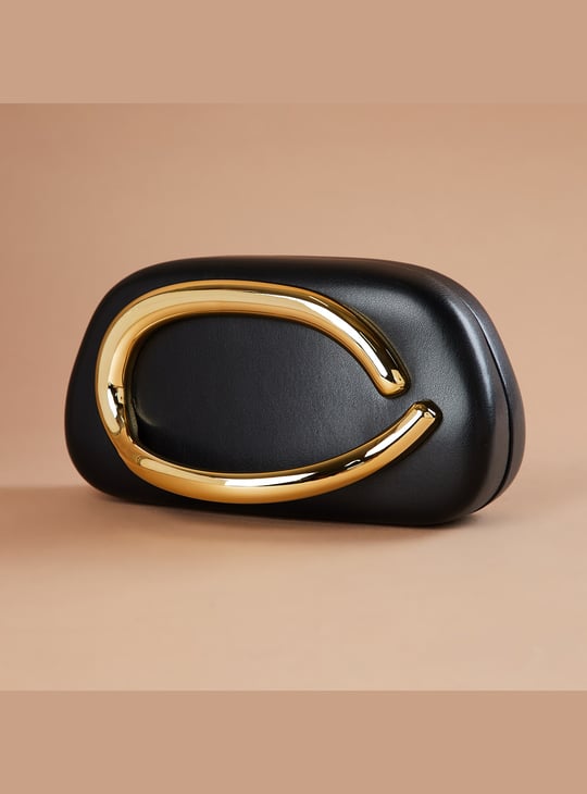 CODE Box Clutch with Strap