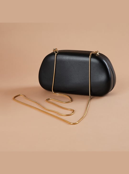 CODE Box Clutch with Strap