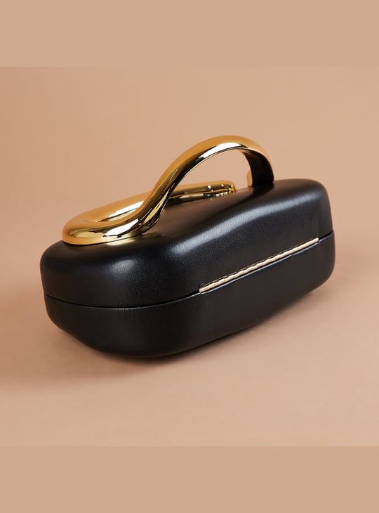 CODE Box Clutch with Strap