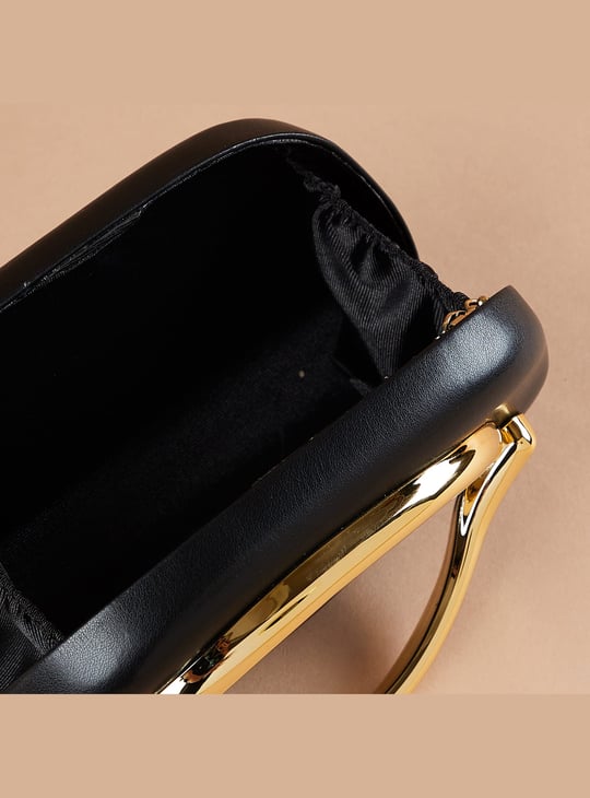 CODE Box Clutch with Strap