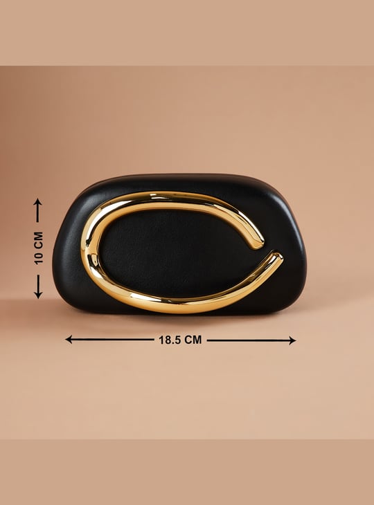 CODE Box Clutch with Strap