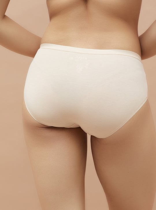 GINGER Solid Hipster Panties - Pack of 3
