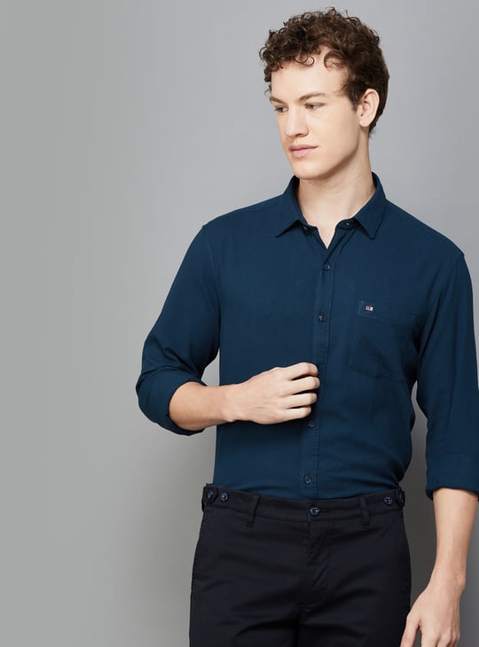 ARROW SPORT Textured Slim Fit Shirt