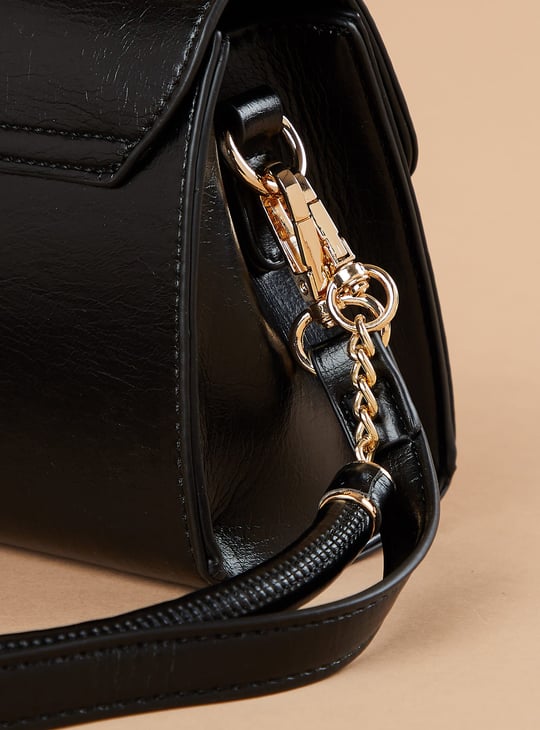 GINGER Solid Satchel Bag
