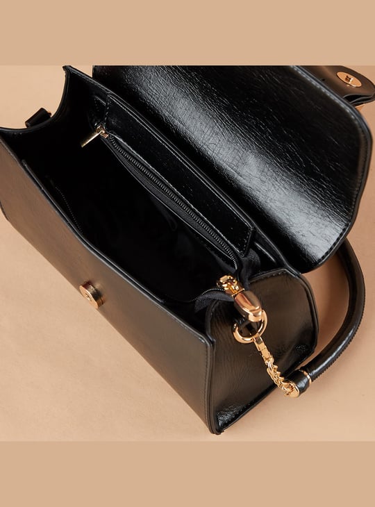 GINGER Solid Satchel Bag