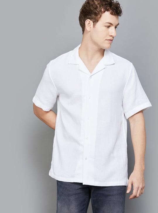 CELIO Knitted Regular Fit Shirt