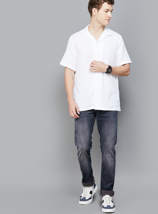 CELIO Knitted Regular Fit Shirt